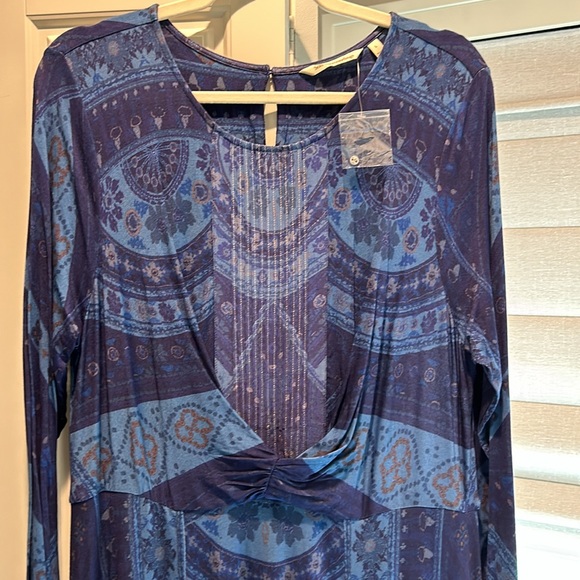 Soft Surroundings blue bohemian dress - Picture 6 of 9